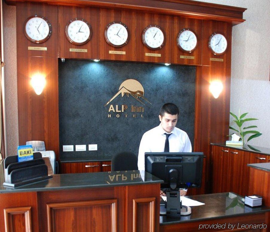 Alp Inn Отель Баку Интерьер фото